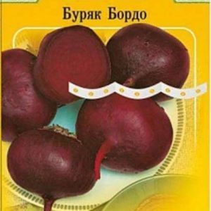 Буряк столовий "Бордо" на стрічці 5 м. (150 насінин)
