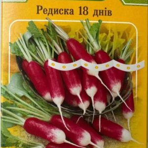 Редиска "18 днів" на стрічці 5 м. (150 насінин)
