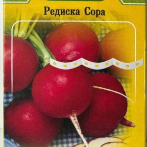 Редиска "Сора" на стрічці 5 м. (150 насінин)